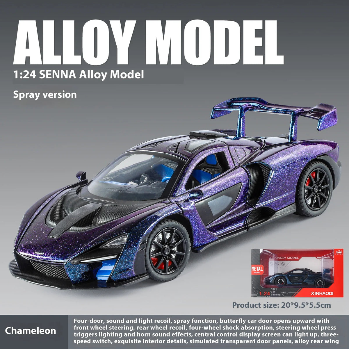Desk Garage™ Mist Supercar – 1:24 Aroma Diffuser