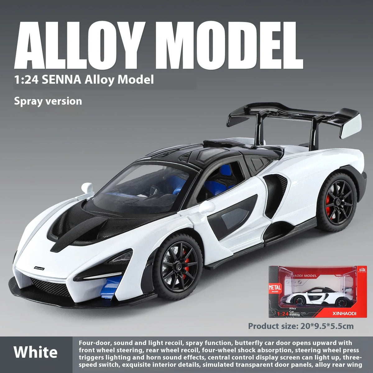 Desk Garage™ Mist Supercar – 1:24 Aroma Diffuser